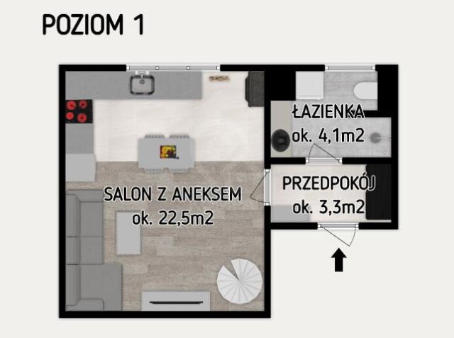 Mieszkanie 4-pokojowe Wrocław Fabryczna, ul. Lutyńska. Zdjęcie 15