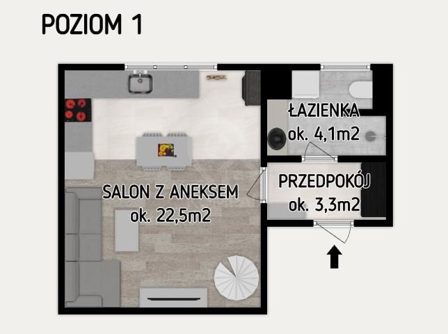 Mieszkanie 4-pokojowe Wrocław Fabryczna, ul. Lutyńska. Zdjęcie 15