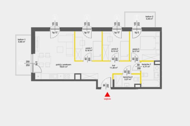 Mieszkanie 2-pokojowe Warszawa Praga-Południe, ul. Pawła Włodkowica. Zdjęcie 5