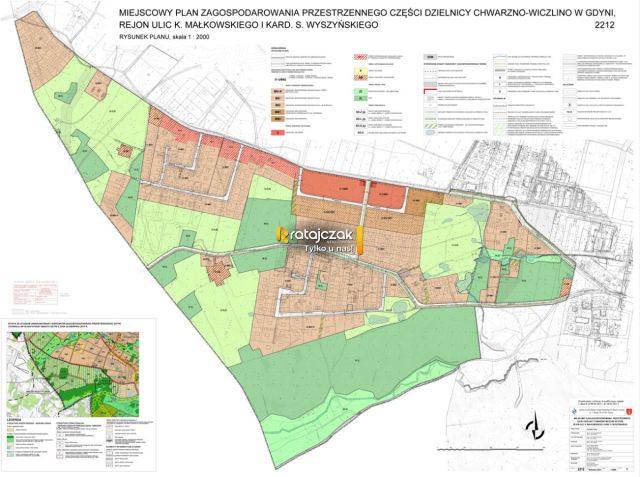 Działka inwestycyjna Gdynia Chwarzno-Wiczlino, ul. Kazimierza Małkowskiego. Zdjęcie 3