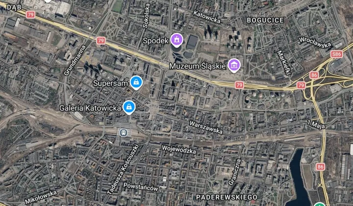 Mieszkanie 1-pokojowe Katowice Śródmieście, ul. Stanisława Moniuszki