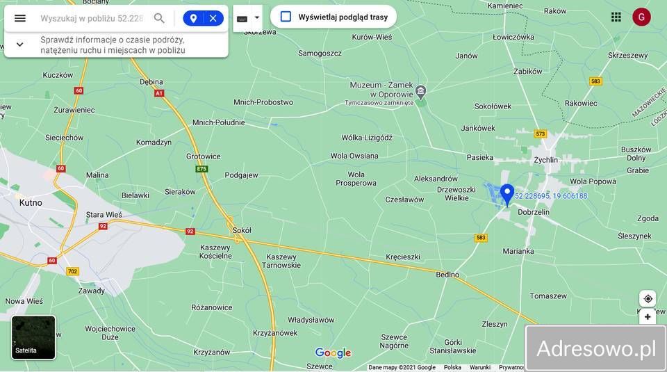 Działka rolna Dobrzelin, ul. Jabłonkowa. Zdjęcie 2