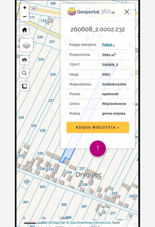 Działka budowlana Drygulec. Zdjęcie 3