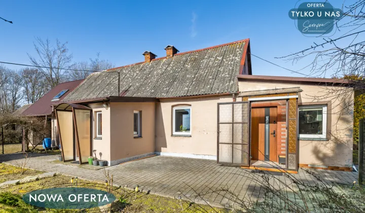 dom wolnostojący, 2 pokoje Morawki