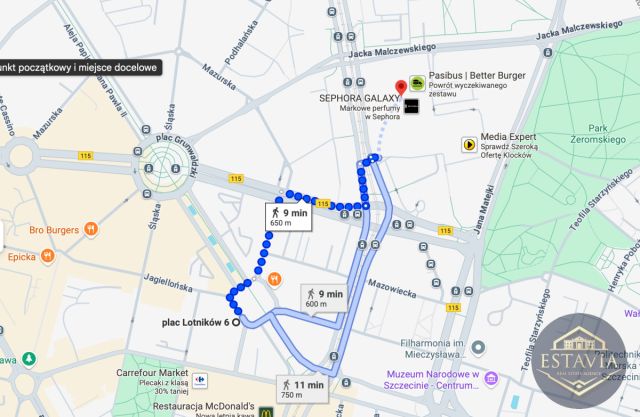 Mieszkanie 2-pokojowe Szczecin Centrum, pl. Lotników. Zdjęcie 15