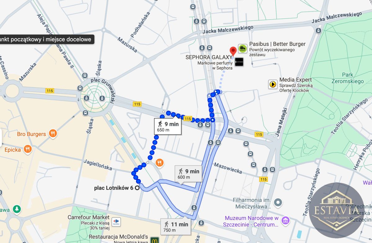 Mieszkanie 2-pokojowe Szczecin Centrum, pl. Lotników. Zdjęcie 15