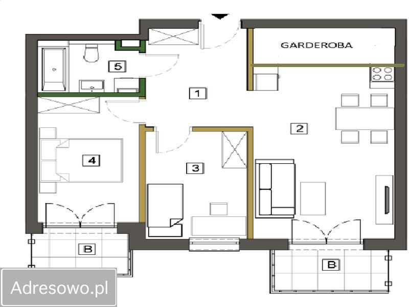 Mieszkanie 3-pokojowe Krzeszowice, ul. Krasowa. Zdjęcie 14