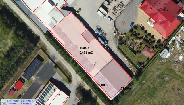 Hala/magazyn Mielec Rzochów, ul. Kolejowa. Zdjęcie 1