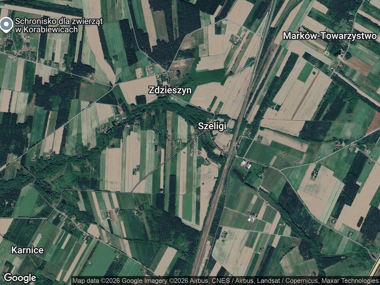 Działka budowlana Szeligi, ul. Południowa. Zdjęcie 1