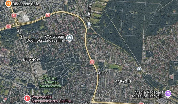 dom wolnostojący, 3 pokoje Łódź Bałuty, Lagiewnicka