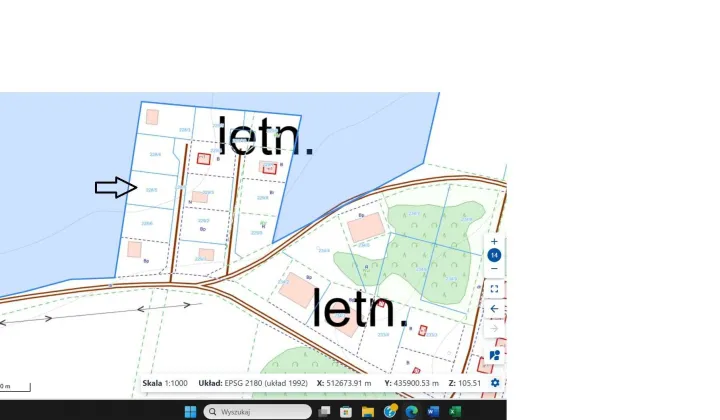 Działka rekreacyjna Szydłówiec