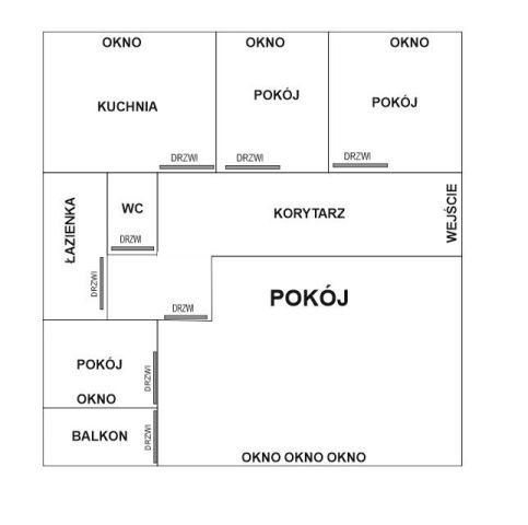 Mieszkanie 4-pokojowe Poznań Dębiec. Zdjęcie 1