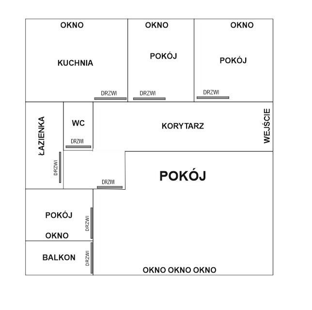 Mieszkanie 4-pokojowe Poznań Dębiec. Zdjęcie 1