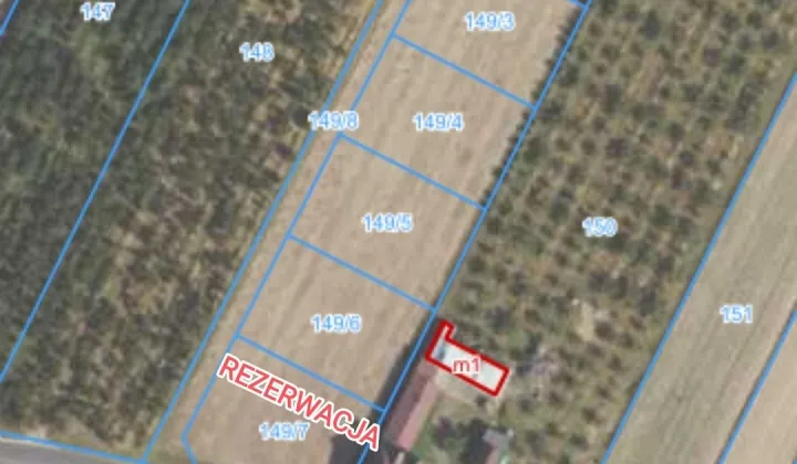 Działka budowlana Dłusk