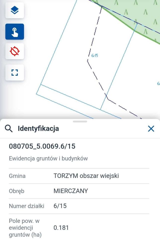 Działka budowlana Mierczany. Zdjęcie 6