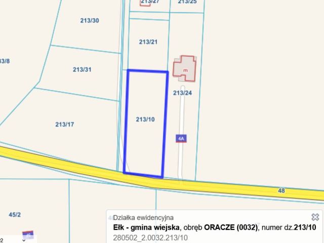 Działka rolno-budowlana Oracze, Oracze. Zdjęcie 1