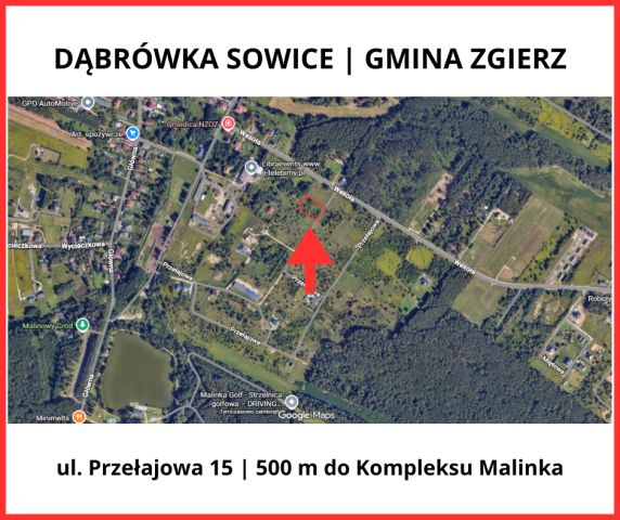 Działka budowlana Dąbrówka-Sowice, ul. Przełajowa. Zdjęcie 1