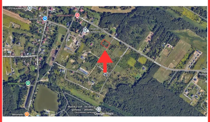 Działka budowlana Dąbrówka-Sowice, ul. Przełajowa