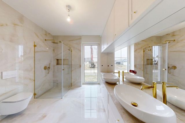 dom wolnostojący, 4 pokoje Tuszyn, ul. Roberta Kocha. Zdjęcie 2