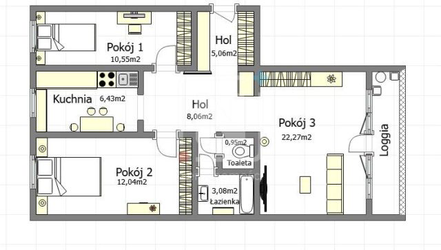 Mieszkanie 4-pokojowe Warszawa Ursynów, ul. Puszczyka. Zdjęcie 20