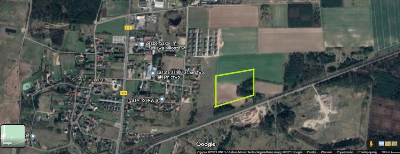 Działka rolna Siemianice, ul. Polna. Zdjęcie 7