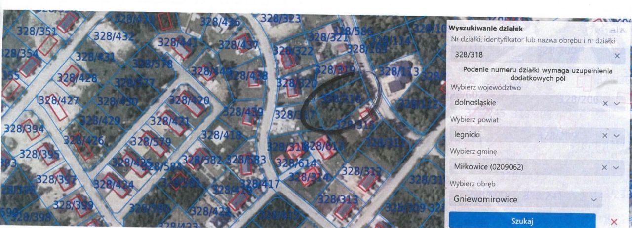 Działka budowlana Gniewomirowice. Zdjęcie 2