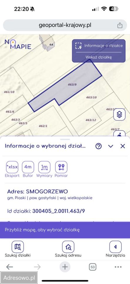 Działka budowlana Smogorzewo. Zdjęcie 2