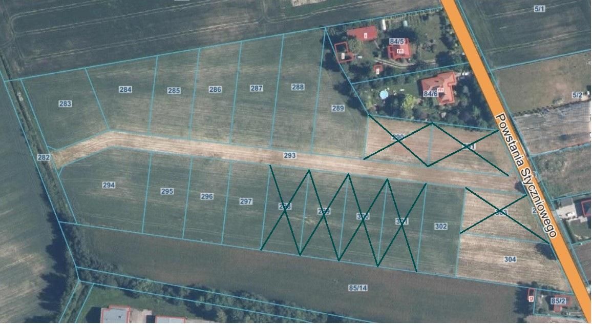 Działka budowlana Radzyń Podlaski, ul. Powstania Styczniowego