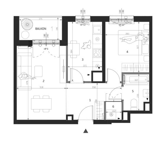 Mieszkanie 2-pokojowe Warszawa Targówek, ul. Oliwska. Zdjęcie 16