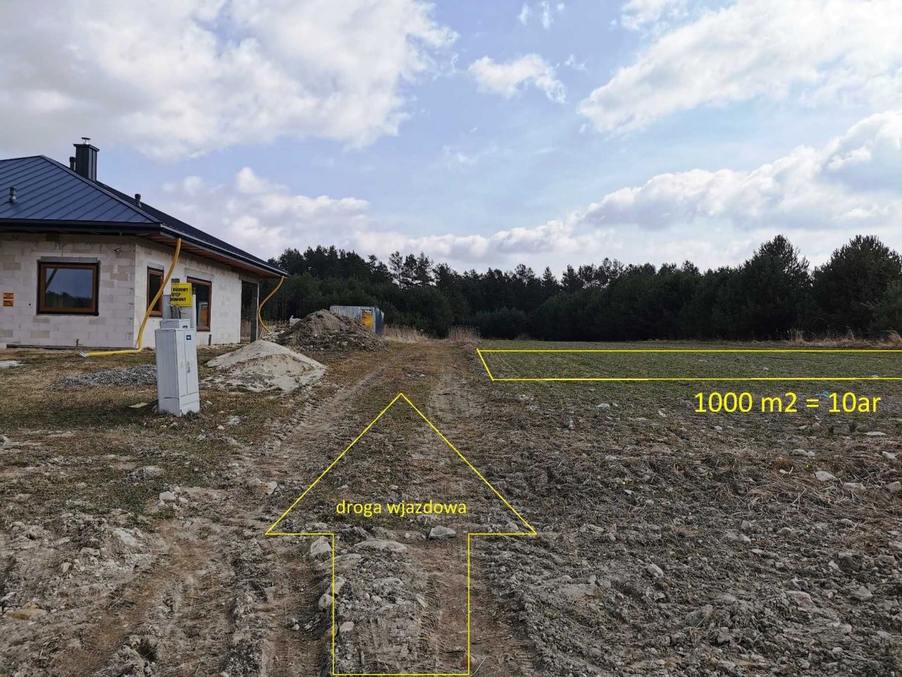 Działka budowlana Rabinówka. Zdjęcie 4