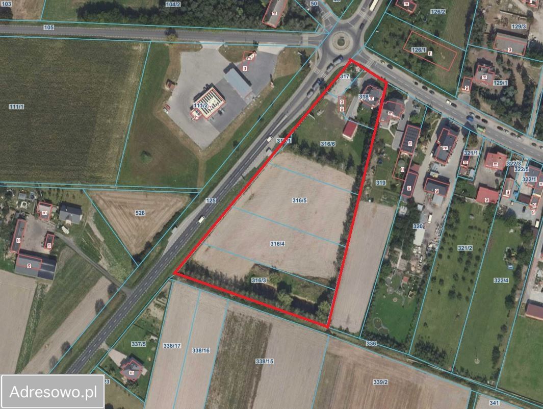 Działka inwestycyjna Morawin. Zdjęcie 8