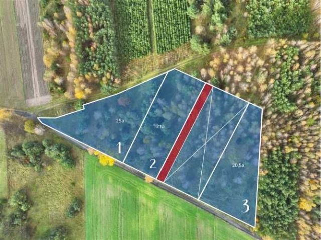 Działka budowlana Serniki-Kolonia. Zdjęcie 1