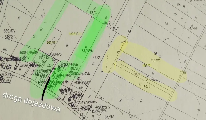Działka rolna Bobrowniki
