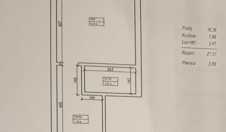 Mieszkanie 1-pokojowe Bytom Miechowice, ul. Stolarzowicka