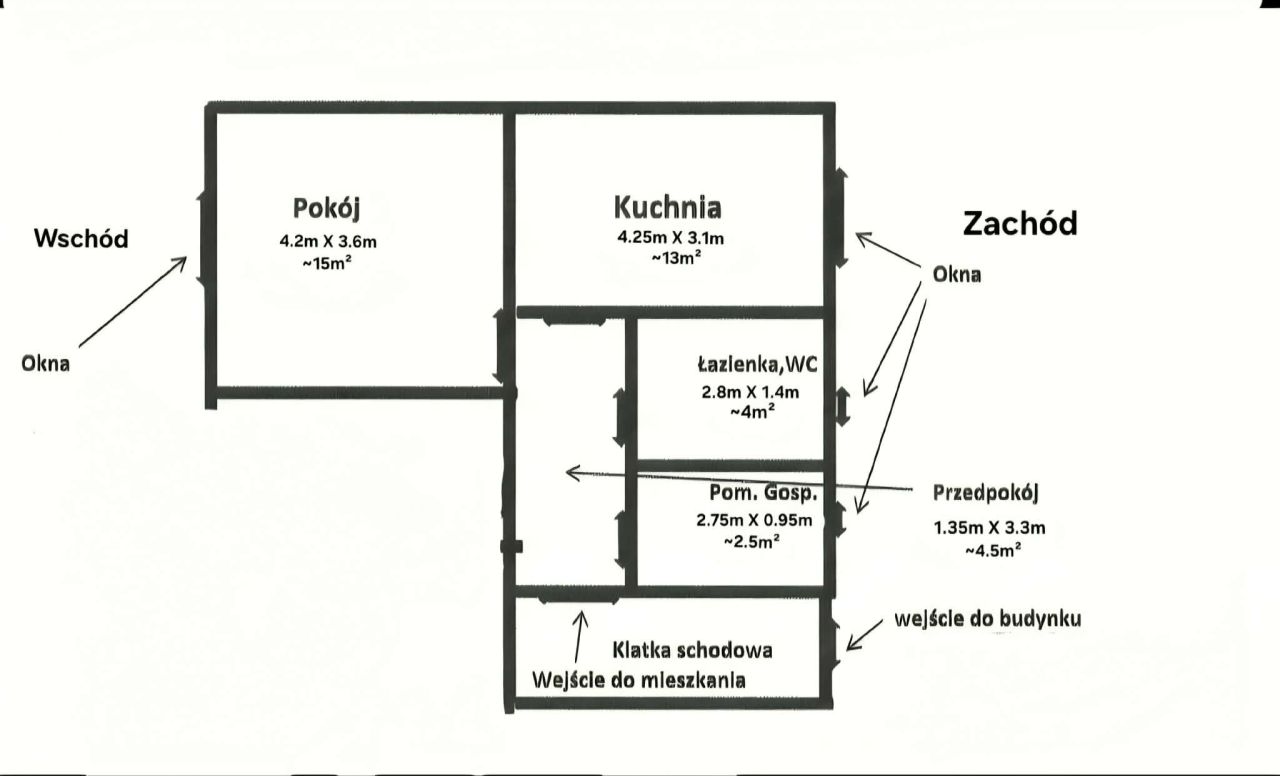 Mieszkanie 1-pokojowe Dębiny. Zdjęcie 8