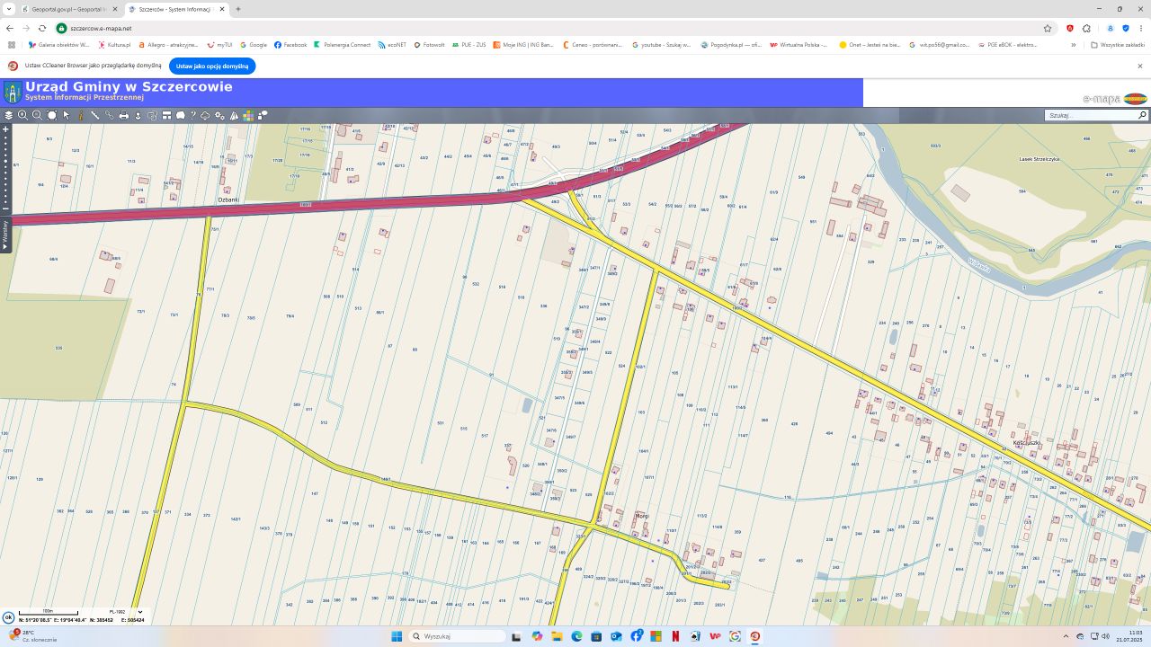 Działka budowlana Polowa. Zdjęcie 1