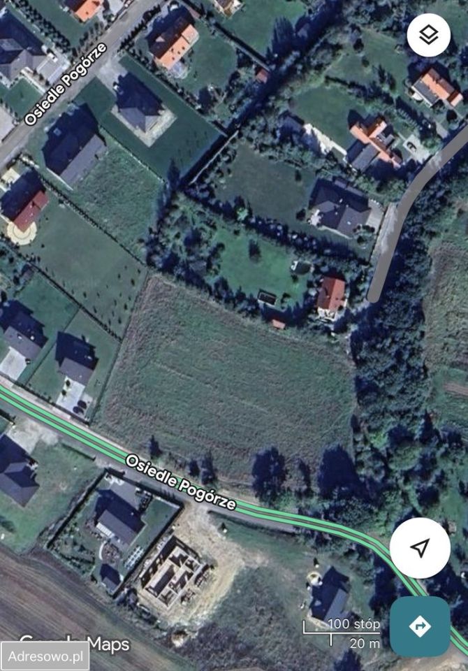 Działka budowlana Burkatów, ul. Osiedle Pogórze. Zdjęcie 2