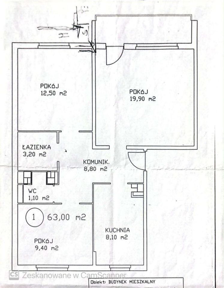 Mieszkanie 3-pokojowe Żyrardów, ul. kpt. Stanisława Pałaca. Zdjęcie 8