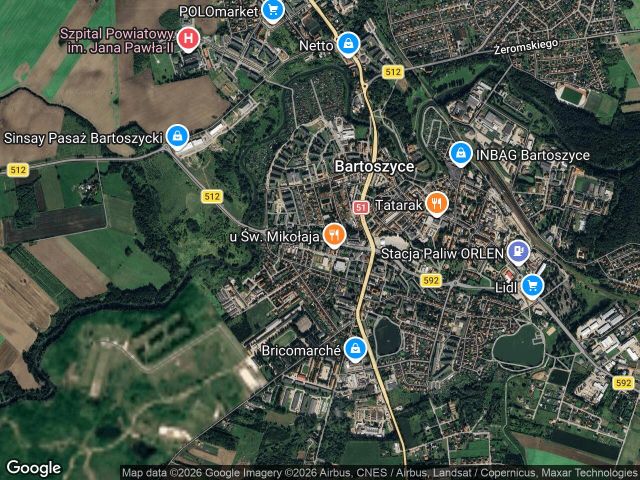 Mieszkanie 2-pokojowe Bartoszyce, ul. Księcia Poniatowskiego. Zdjęcie 1