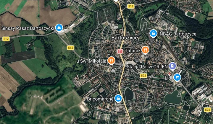 Mieszkanie 2-pokojowe Bartoszyce, ul. Księcia Poniatowskiego