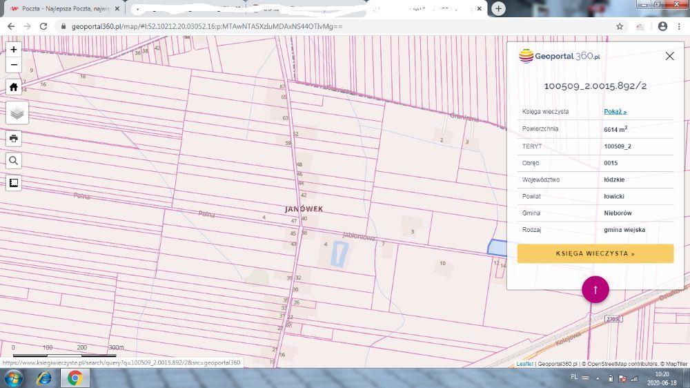 Działka budowlana Mysłaków, ul. Jabłoniowa. Zdjęcie 3