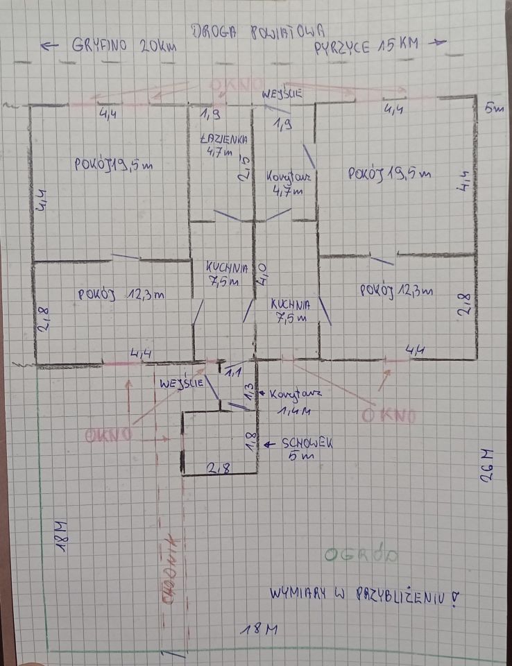 Mieszkanie 4-pokojowe Swochowo. Zdjęcie 9