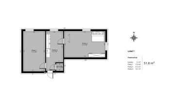 Mieszkanie 3-pokojowe Mława, ul. Rynkowa
