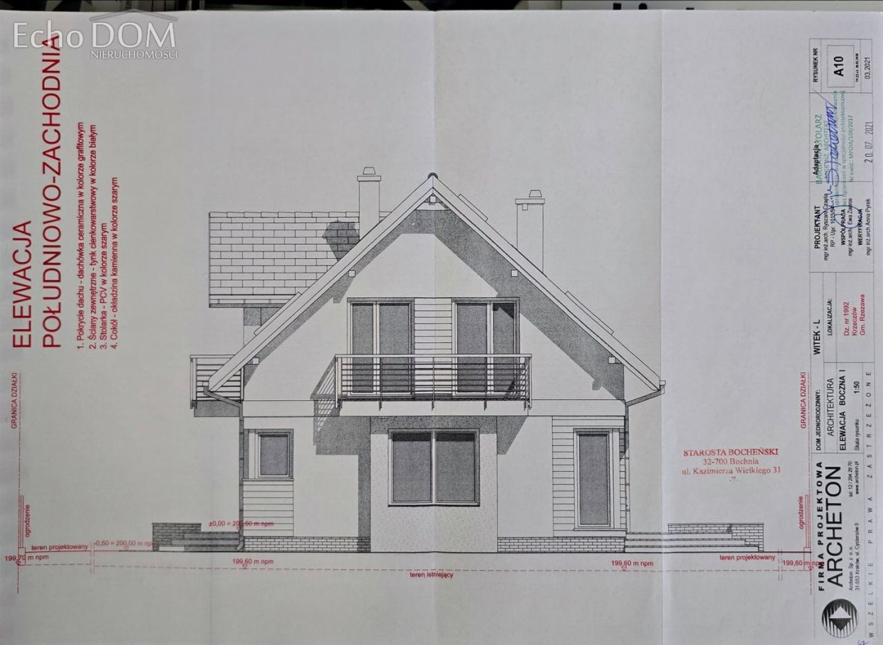 dom wolnostojący, 6 pokoi Krzeczów, ul. Kącik. Zdjęcie 17