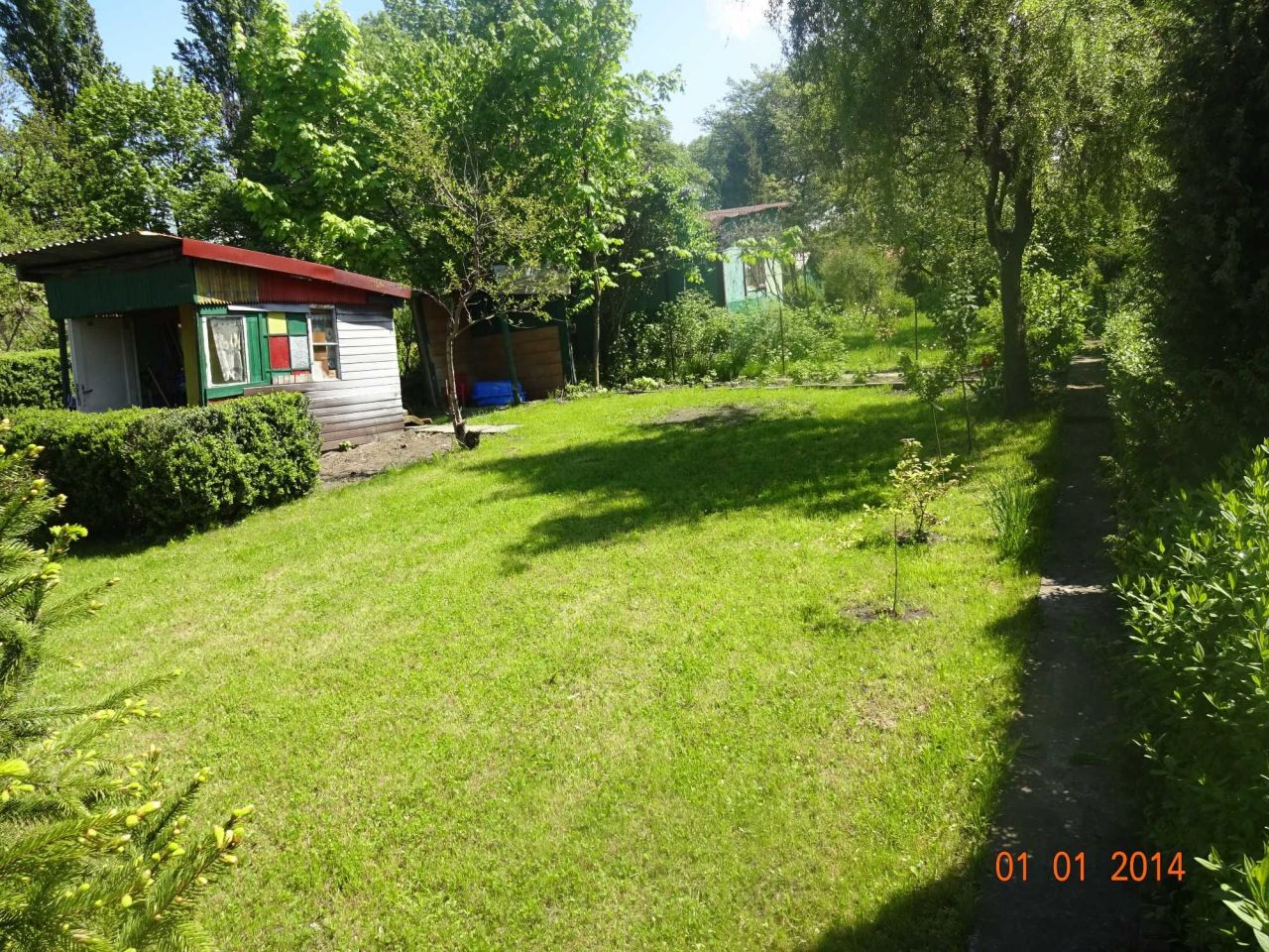 Działka rekreacyjna Kraków Prokocim, al. Adolfa Dygasińskiego