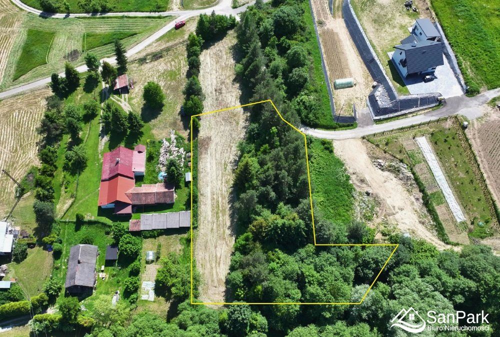 Działka budowlana Zagórz Wielopole. Zdjęcie 5