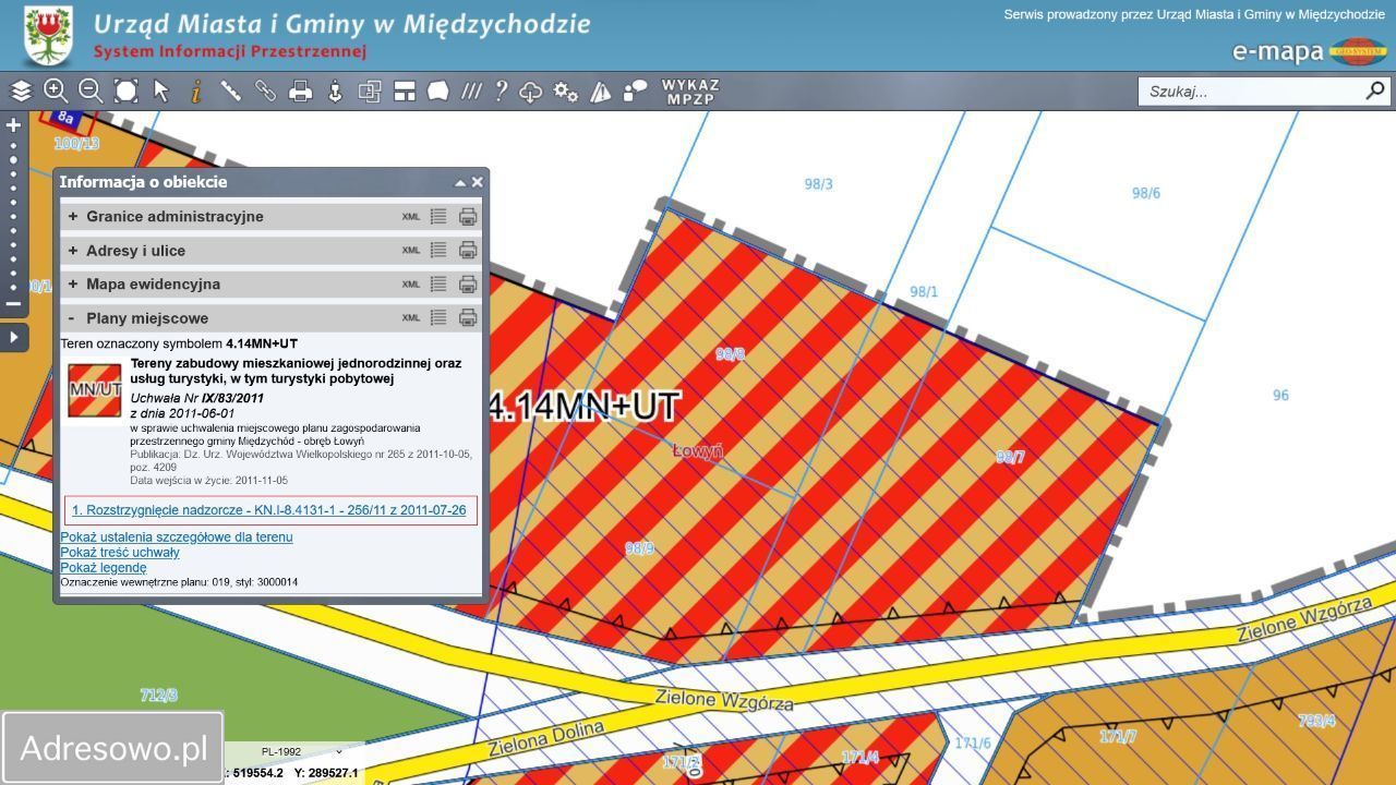 Działka budowlana Łowyń, ul. Zielone Wzgórza. Zdjęcie 4