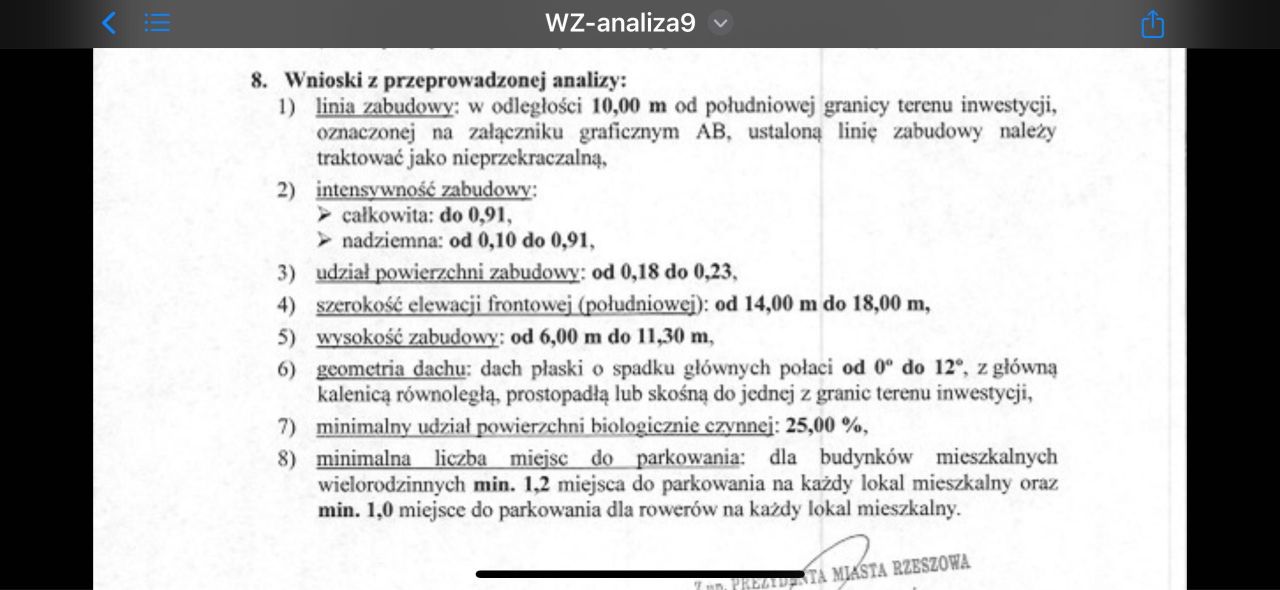Działka inwestycyjna Rzeszów, ul. Niżańska. Zdjęcie 3