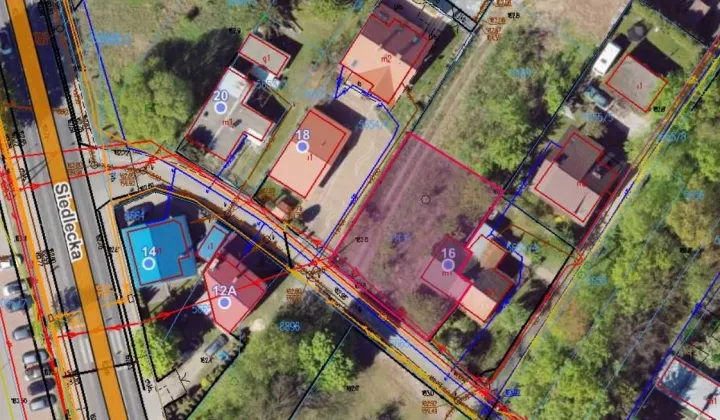 Działka budowlana Łuków, ul. Siedlecka