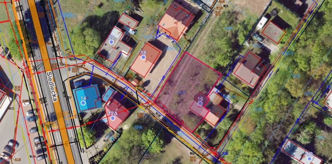 Działka budowlana Łuków, ul. Siedlecka. Zdjęcie 1